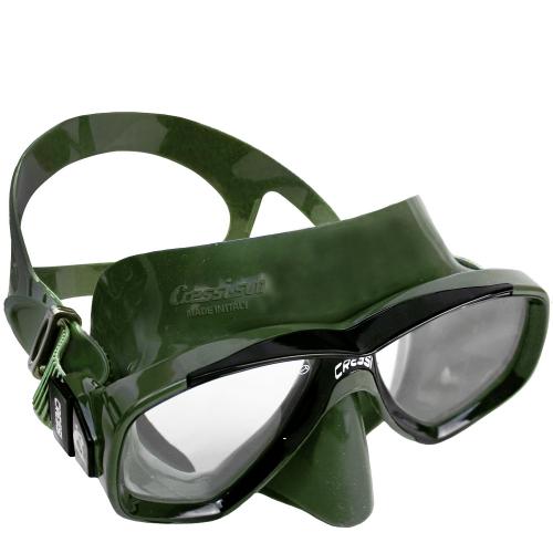 CRESSI Mask Perla for Freediving/Spearfishing [DN208198] - Green