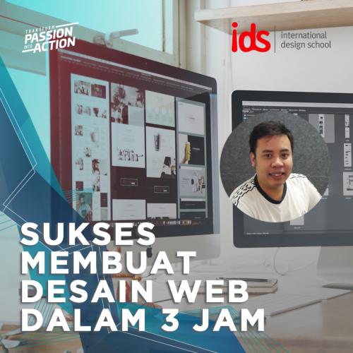 IDS Sukses Membuat Desain Web Selama 3 Jam (Online Course)
