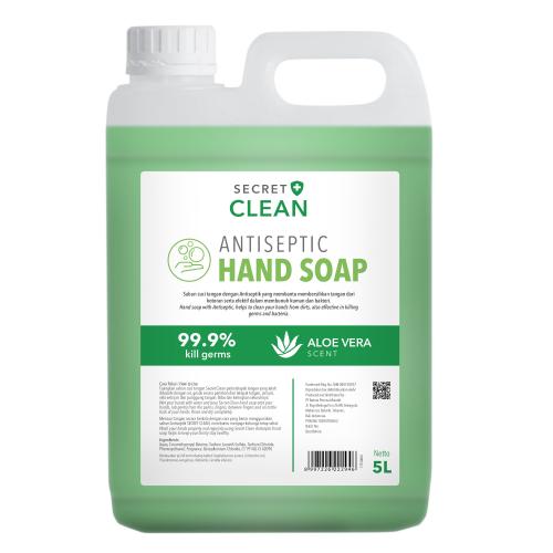 Secret Clean Antiseptic Hand Soap 5 Liter