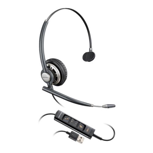 PLANTRONICS EncorePro HW715 USB Monaural On-Ear Headset [203476-01]