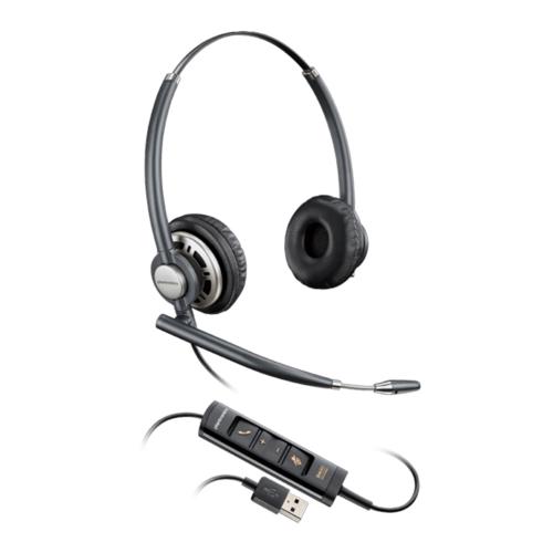 PLANTRONICS EncorePro HW725 USB Binaural On-Ear Headset [203478-01]