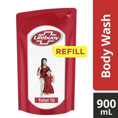 LIFEBUOY Antibacterial Body Wash Refill Total 10 900 ml