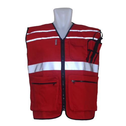 IMJ Drill Safety Vest Red