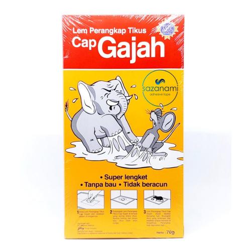 Cap Gajah Lem Perangkap Tikus 70 gr
