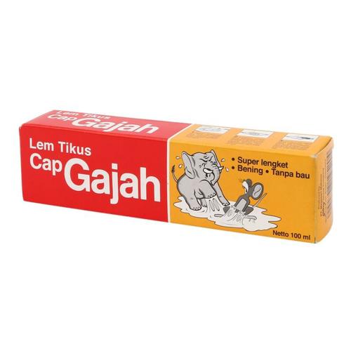 Cap Gajah Lem Tikus Tube 100 ml