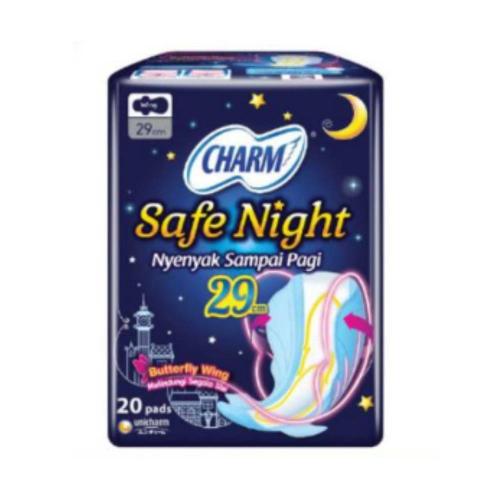 Charm Safe Night 29cm Wing 20 Pad