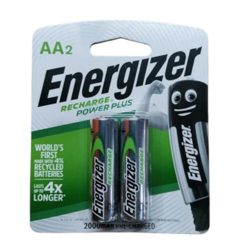 ENERGIZER Recharge Power Plus AA 2000mAh 2 Pcs
