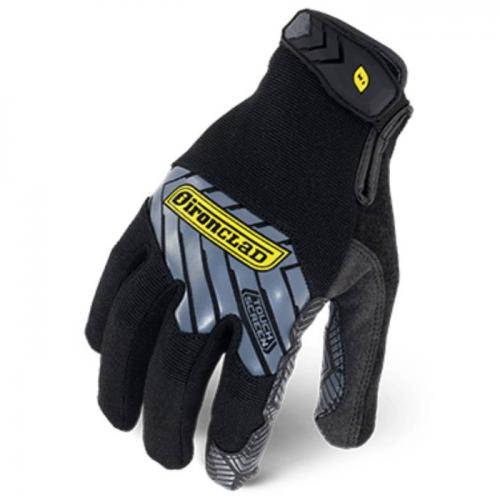 Ironclad Grip Black Gloves IEX-MGG L