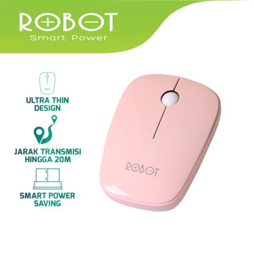 ROBOT Wireless Mouse M220 Pink