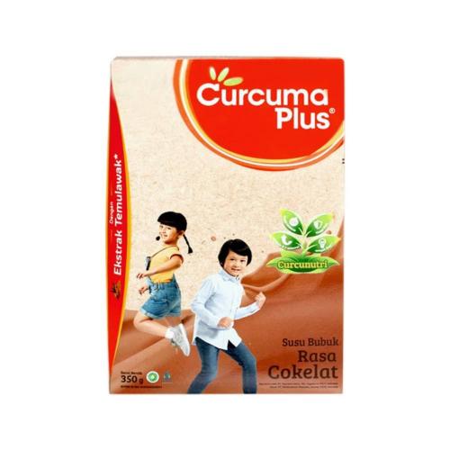 Curcuma Plus Susu Bubuk Ekstrak Temulawak Coklat 350g