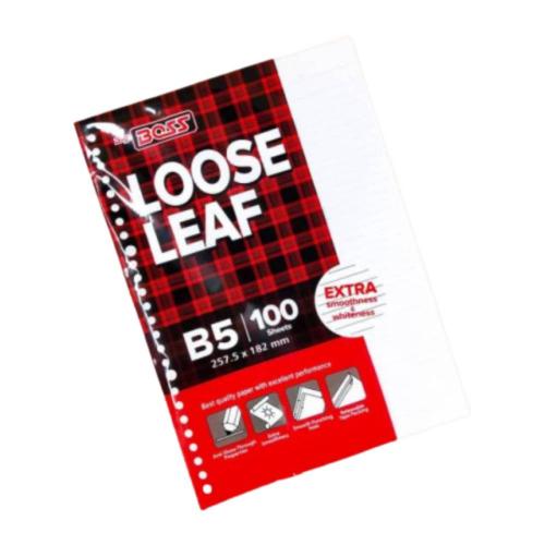 BIG BOSS Loose Leaf B5 100 Lembar