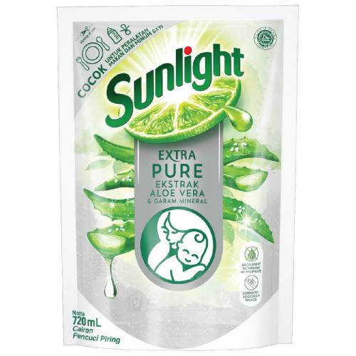 SUNLIGHT Sabun Cuci Piring Extra Pure 720 ml