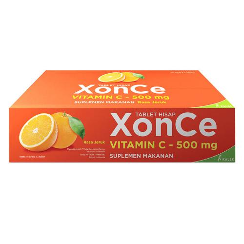 XonCe Vitamin C 500 mg Tablet 100 Tablet ( 2's x50)