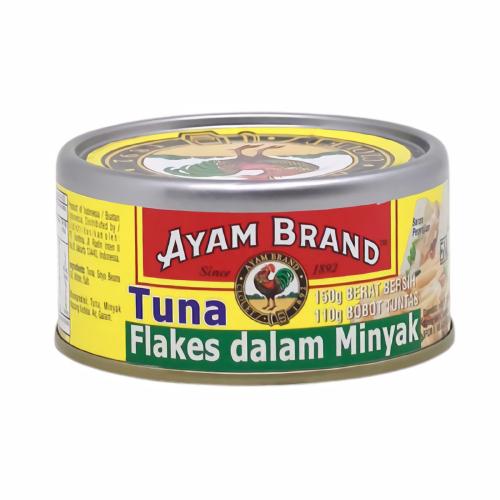 AYAM BRAND Ikan Tuna Flake dalam Minyak 150 gram