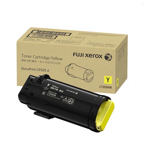 FUJI XEROX Yellow Toner Cartridge 11K for DocuPrint CP 505 d [CT203048]