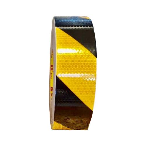 B-SAVE Reflective Diamond Grade Sticker 45 meter Black Yellow