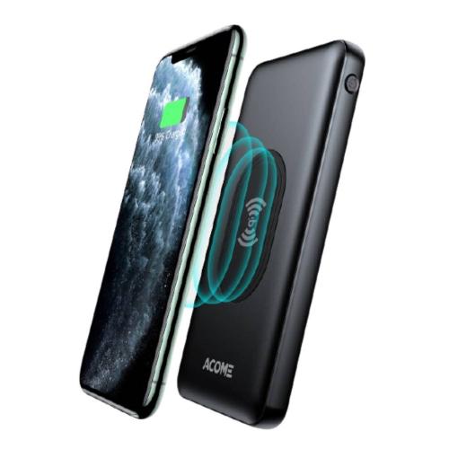 ACOME AP106 Powerbank 10000 mAh Wireless Charge 10W Fast Charging QC3.0 PD 18W