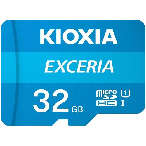 KIOXIA Exceria CL10 U1 R100 with Adapter 32GB