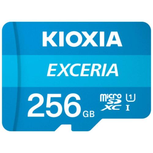 KIOXIA Exceria CL10 U1 R100 with Adapter 256GB