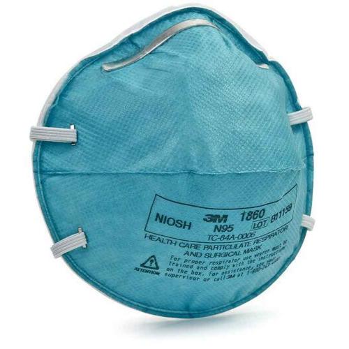 3M Health Care Particulate Respirator and Surgical Mask 1860 N95