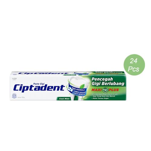 Ciptadent Toothpaste Cool Mint Tube 24 x 190 gram