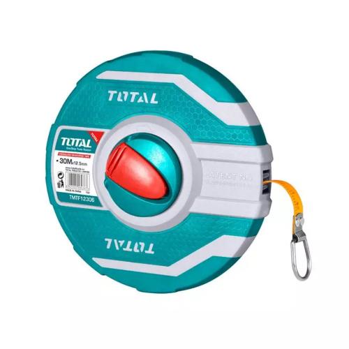 TOTAL Fibreglass Measuring Tape 30 meter TMTF12306