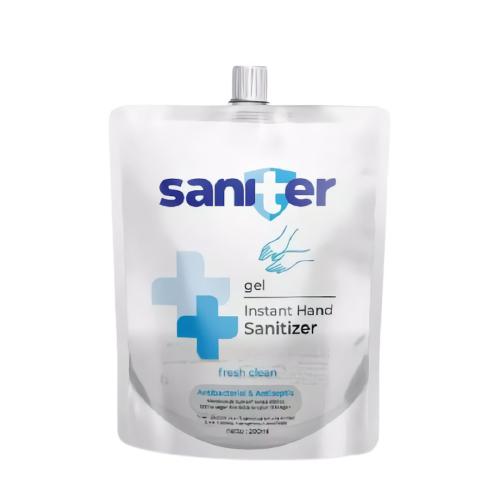 Saniter Hand Sanitizer Gel Pouch 200 ml
