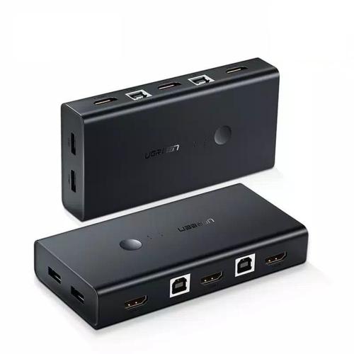 UGREEN HDMI Switch Box 2 In 1 Out KVM Switching