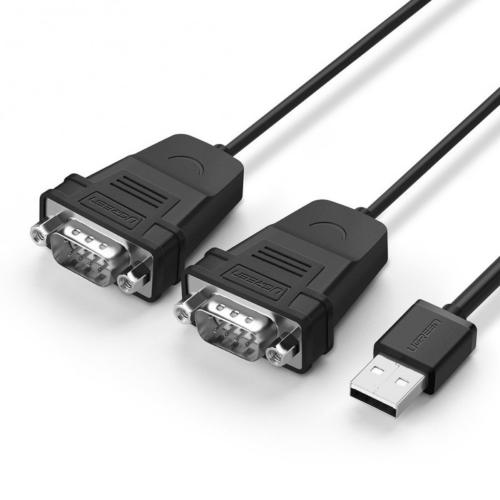 UGREEN US229 Converter Cable USB to DB9 x 2 [30769]