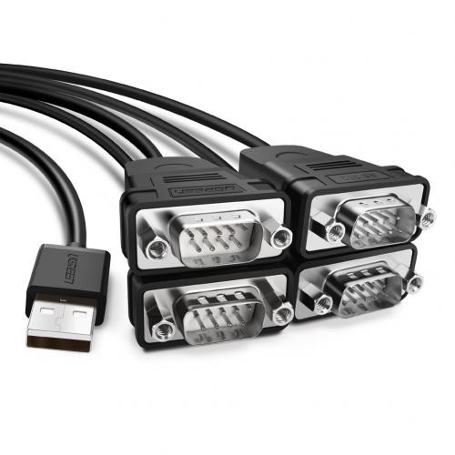 UGREEN US229 Converter Cable USB to DB9 x 4 [30770]