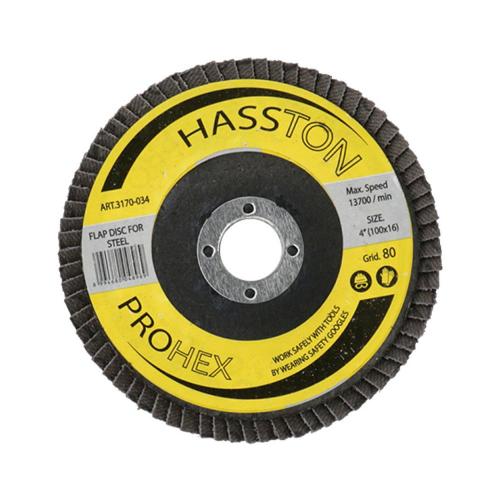 Hasston Remplas / Batu Flap Disc 4 inch A80 [3170-034]