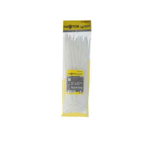 Hasston Cable Tie 5x400 [4580-151] - White