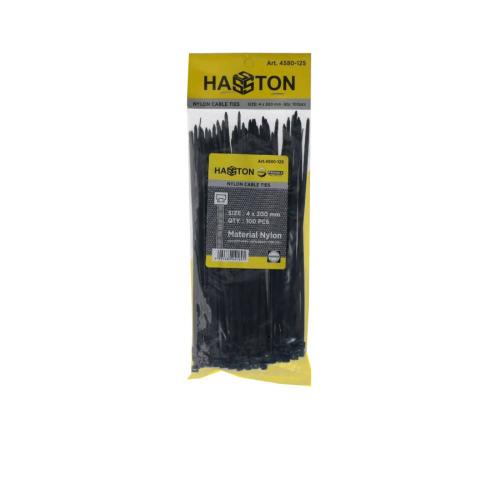 Hasston Cable Tie 5x300 [4580-145] - Black