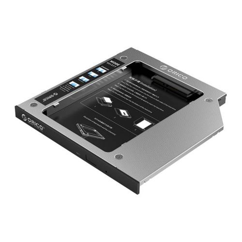 ORICO Laptop Caddy for Hard Disk up to 9.5mm SATA [ORI-M95SS-SV-BP] - Silver