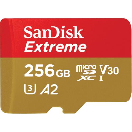 SANDISK Extreme MicroSDXC 256GB [SDSQXA1-256G-GN6GN]