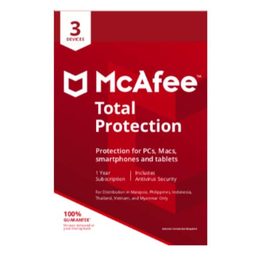 MCAFEE Total Protection 3D Regular