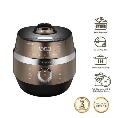 CUCKOO All in One Twin Pressure Cooker CRP-JHT1012F