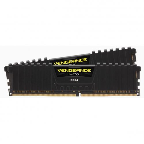 CORSAIR Vengeance LPX 16GB (2 x 8GB) DDR4 DRAM 3600MHz C18 Memory Kit [CMK16GX4M2D3600C18] - Black