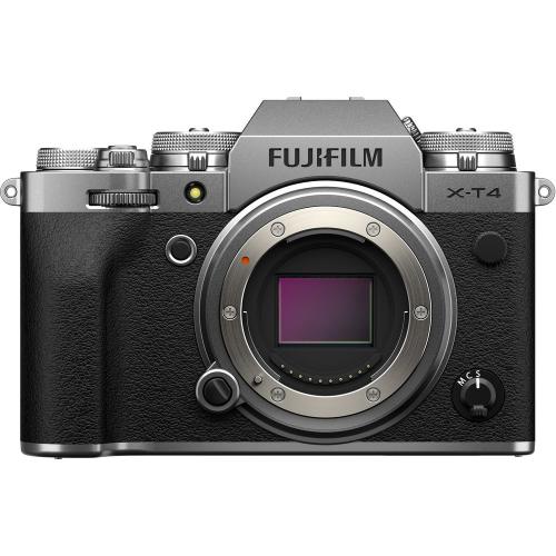 FUJIFILM X-T4 Mirrorless Digital Camera Body Only Silver