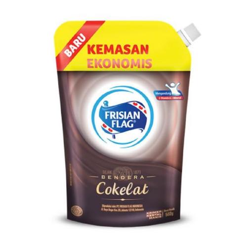 FRISIAN FLAG Kental Manis Cokelat Pouch 560 gram