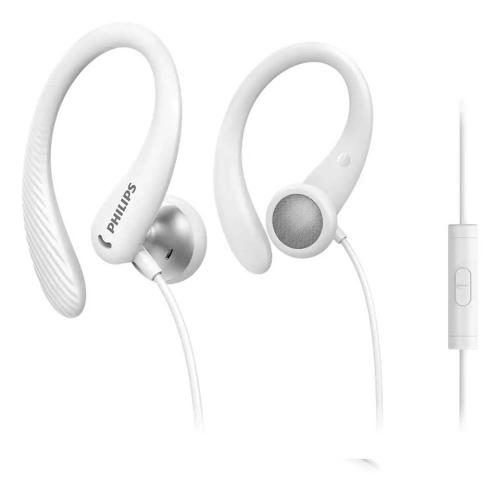 PHILIPS In-Ear Sports Headphones with Mic [TAA1105WT] - White