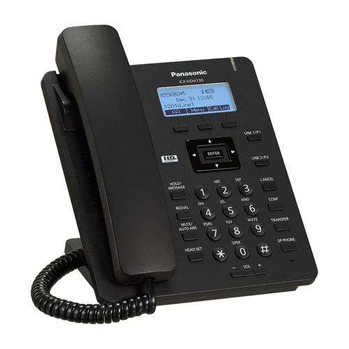 PANASONIC Basic IP Desktop Phone KX-HDV130 White