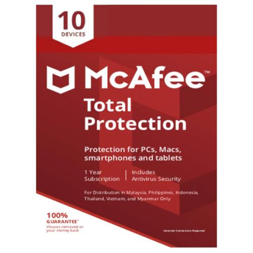 MCAFEE Total Protection 10D Regular