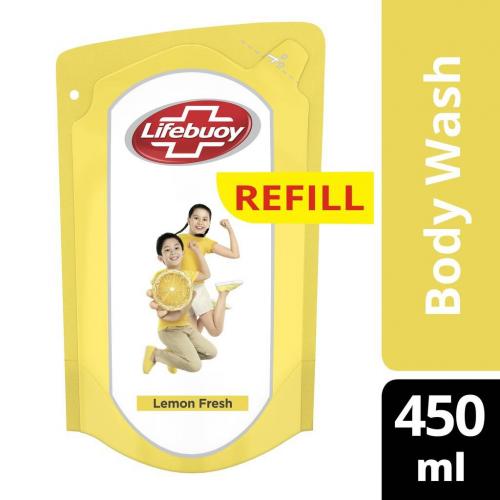 LIFEBUOY Sabun Cair Lemon Fresh Refill 450 ml