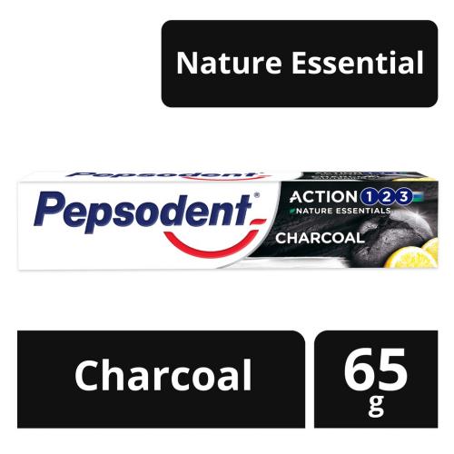 PEPSODENT Pasta Gigi Action 123 Charcoal 65 gram
