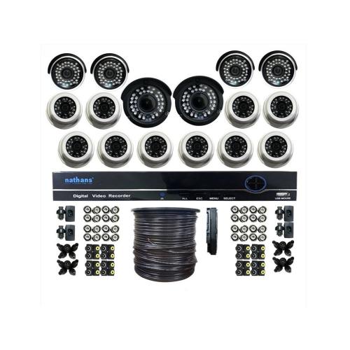 NATHANS CCTV Special Kit Extra 16 Cam Super AHD 4.0 MP [NHKIT-SVD401606]