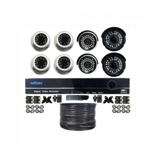 NATHANS CCTV Special Kit Extra 8 Cam Super AHD 4.0 MP [NHKIT-SVD40806]