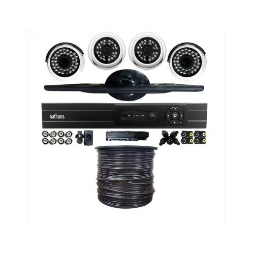 NATHANS CCTV Max Kit 4 Cam AHD 2.0 MP NHKIT-MD20406