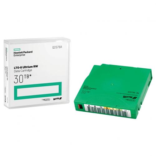 HPE LTO-8 Ultrium 30TB RW Data Cartridge [Q2078A]