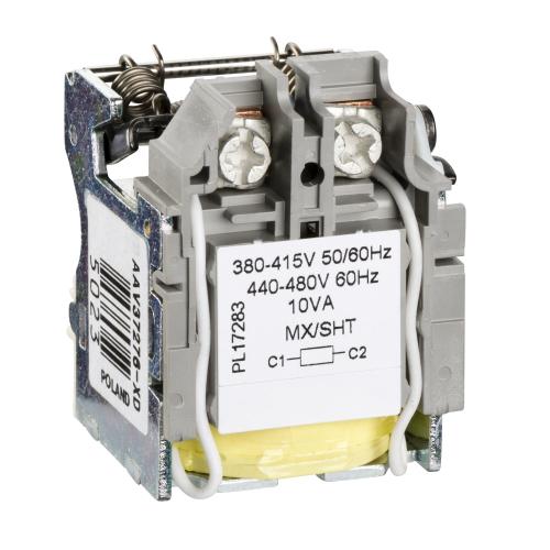 SCHNEIDER ELECTRIC MX Shunt Release ComPact NSX rated voltage 380/415 VAC 50/60 Hz [LV429388]